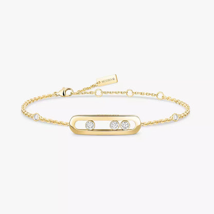 [Riva Jewelry]BABY MOVE DIAMOND BRACELET