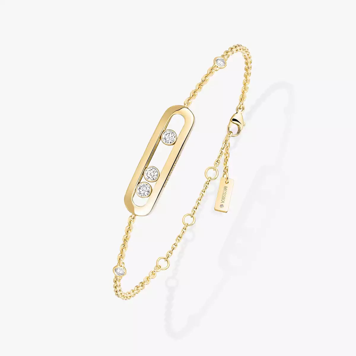 [Riva Jewelry]BABY MOVE DIAMOND BRACELET