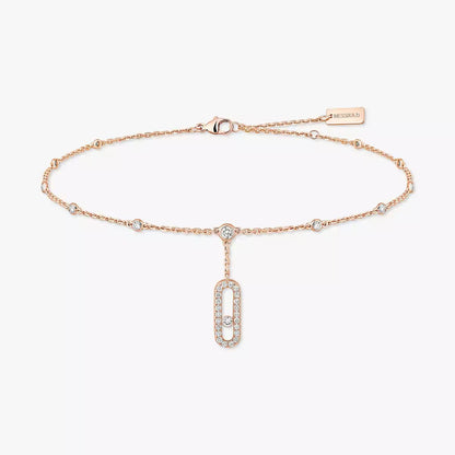 [Riva Jewelry]MOVE UNO PAVÉ DIAMOND ANKLE BRACELET