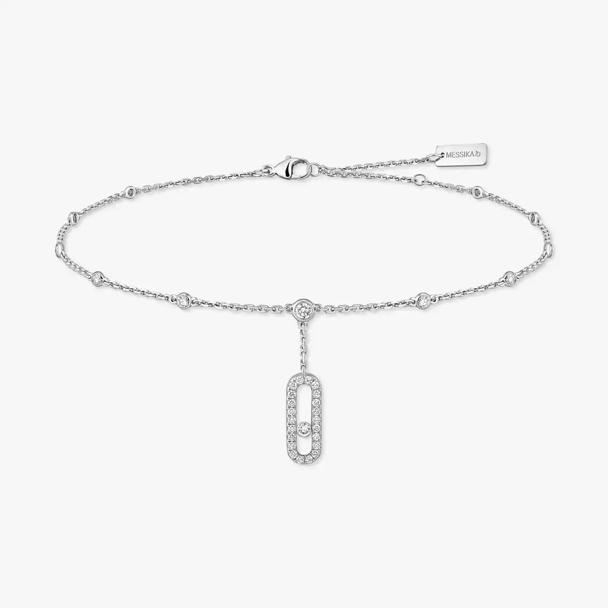 [Riva Jewelry]MOVE UNO PAVÉ DIAMOND ANKLE BRACELET