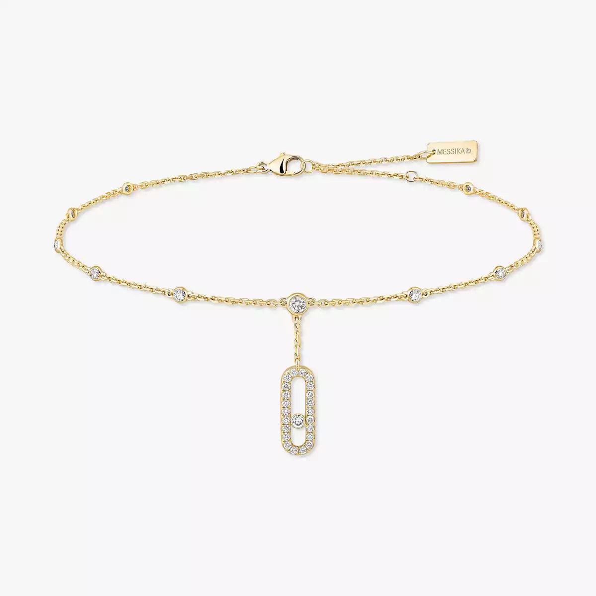 [Riva Jewelry]MOVE UNO PAVÉ DIAMOND ANKLE BRACELET