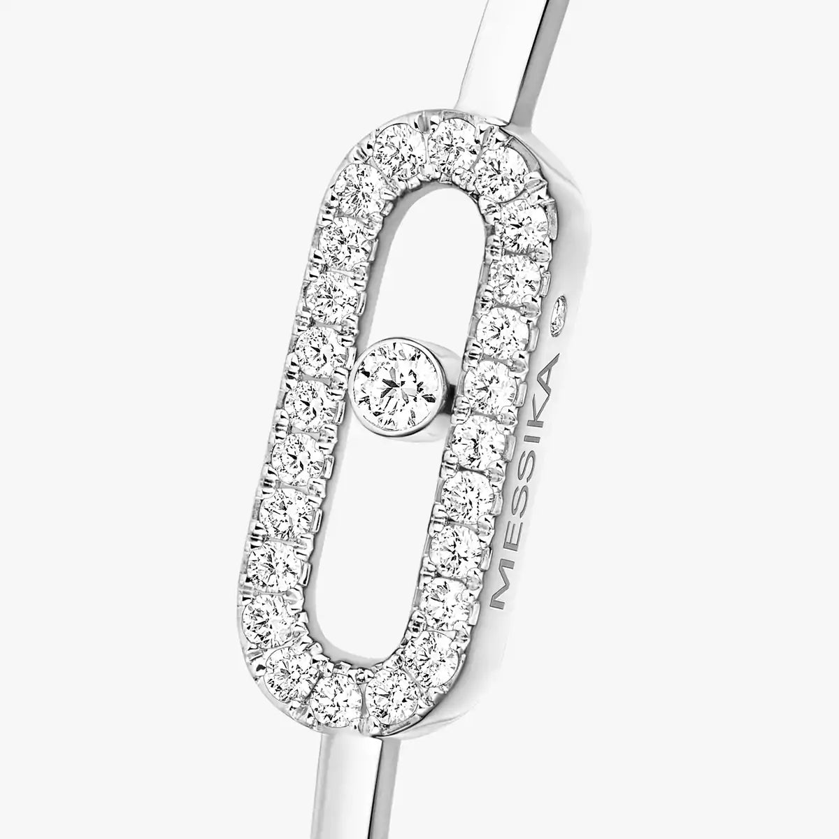 [Riva Jewelry]MOVE UNO PAVÉ FLEX BANGLE (MEDIUM)