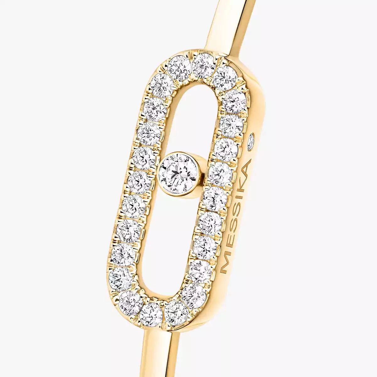 [Riva Jewelry]MOVE UNO PAVÉ FLEX BANGLE (MEDIUM)
