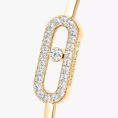 [Riva Jewelry]MOVE UNO PAVÉ FLEX BANGLE (MEDIUM)