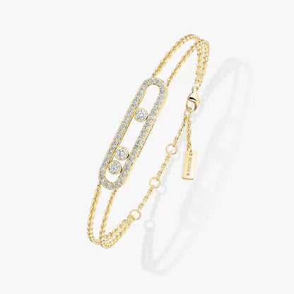 [Riva Jewelry]MOVE CLASSIQUE PAVÉ DIAMOND BRACELET