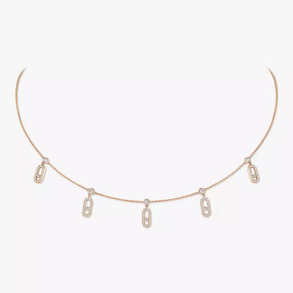 [Riva Jewelry]MOVE UNO 5-PENDANT NECKLACE