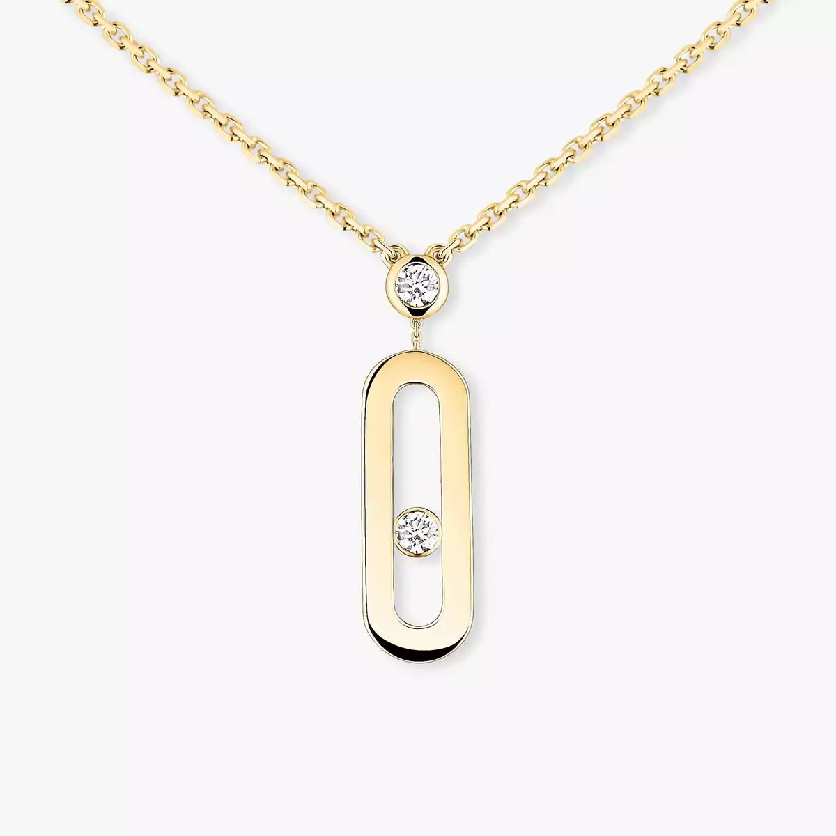 [Riva Jewelry]SIGNATURE FRAME NECKLACE