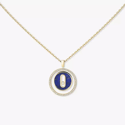 [Riva Jewelry]LUCKY MOVE DIAMOND NECKLACE