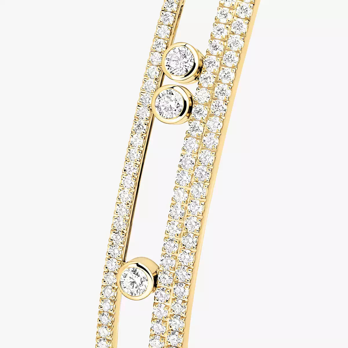 [Riva Jewelry]MOVE ROMANE PAVÉ DIAMOND BANGLE BRACELET