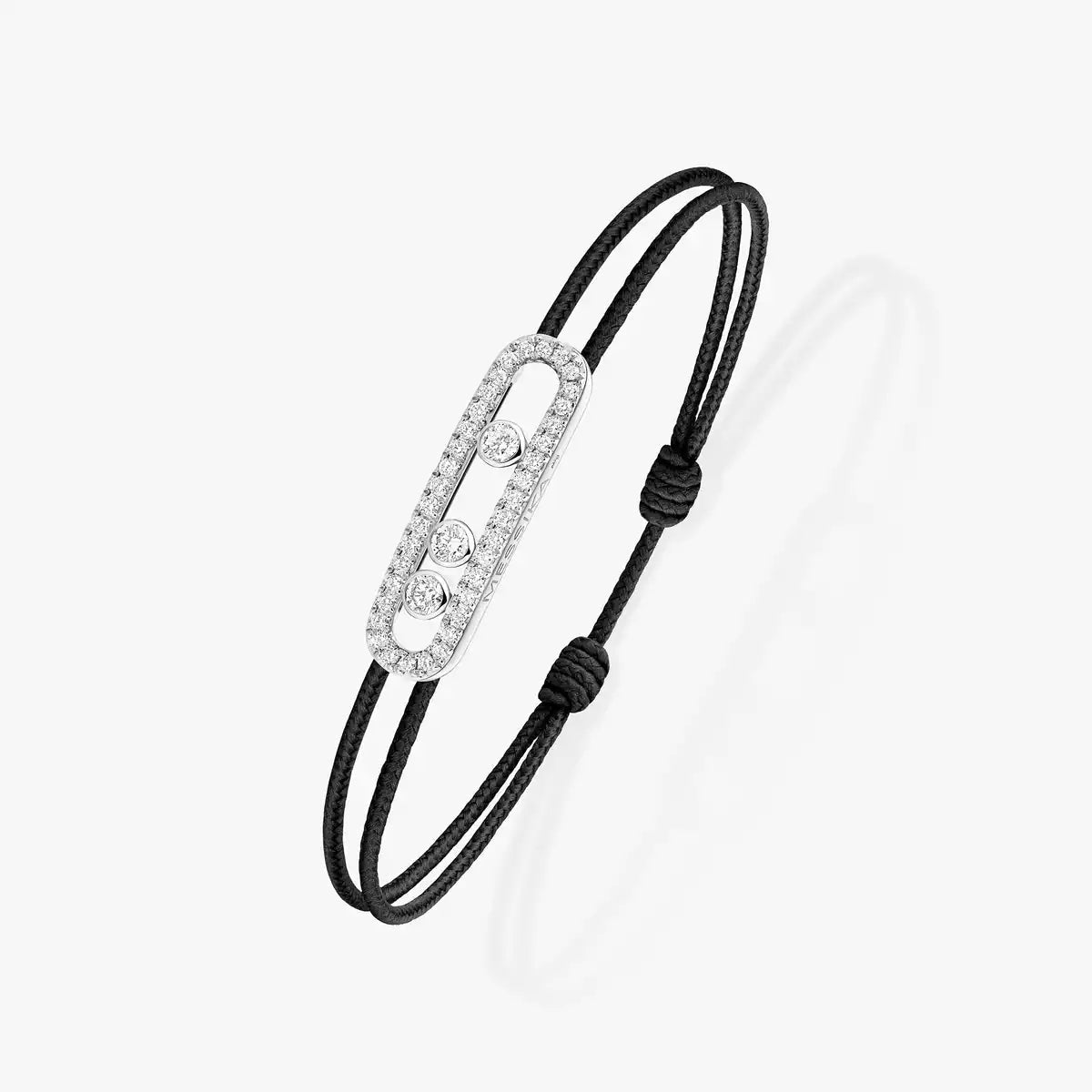 [Riva Jewelry]CARE(S) PAVÉ CORD BRACELET