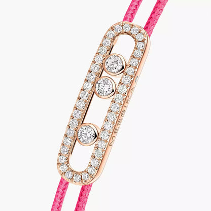 [Riva Jewelry]CARE(S) PAVÉ CORD BRACELET