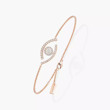 [Riva Jewelry]LUCKY EYE PAVÉ-SET DIAMOND BRACELET