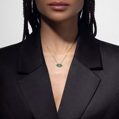[Riva Jewelry]LUCKY EYE DIAMOND NECKLACE