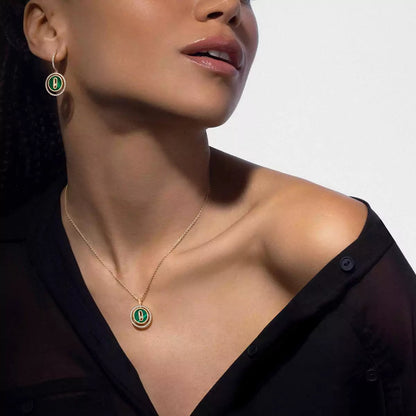 [Riva Jewelry]LUCKY MOVE DIAMOND NECKLACE