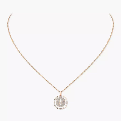 [Riva Jewelry]LUCKY MOVE FULL PAVÉ DIAMOND NECKLACE