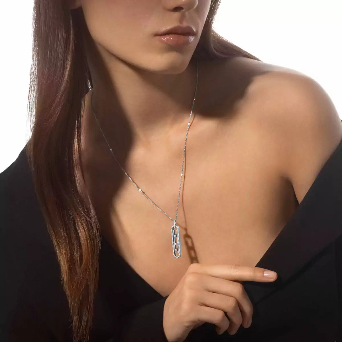 [Riva Jewelry]MOVE 10TH ANNIVERSARY PENDANT NECKLACE