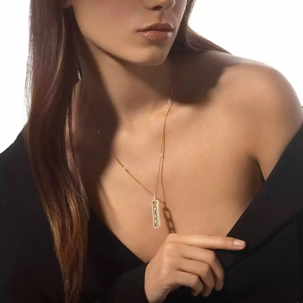 [Riva Jewelry]MOVE 10TH ANNIVERSARY PENDANT NECKLACE