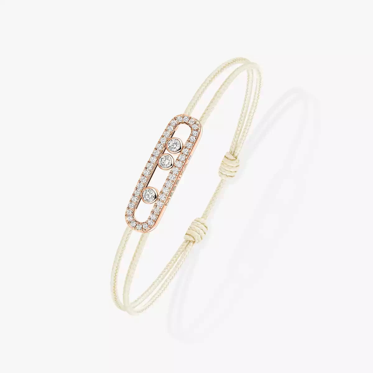 [Riva Jewelry]CARE(S) PAVÉ CORD BRACELET