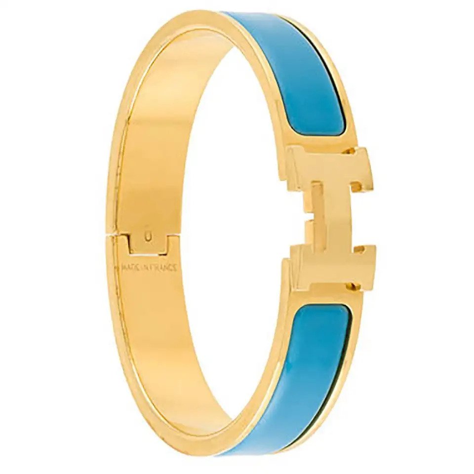 [Riva Jewelry]H CLOUD BLUE BRACELET