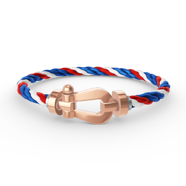 [Riva Jewelry]FORCE LARGE HORSESHOE BRACELET - ROSE GOLD