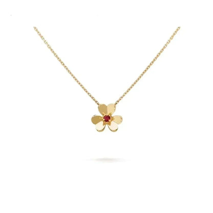 [Riva Jewelry]FRIVOLE FLORAL CHARM NECKLACE