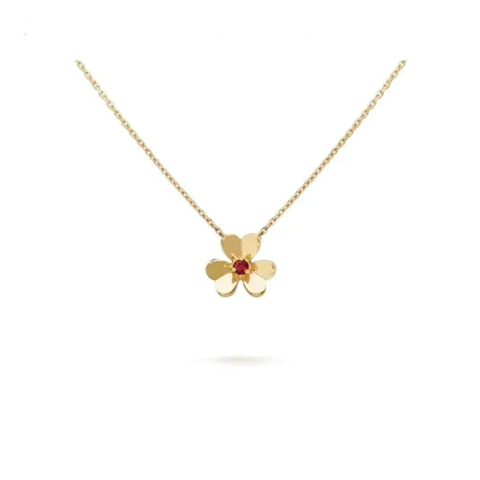 [Riva Jewelry]FRIVOLE FLORAL CHARM NECKLACE